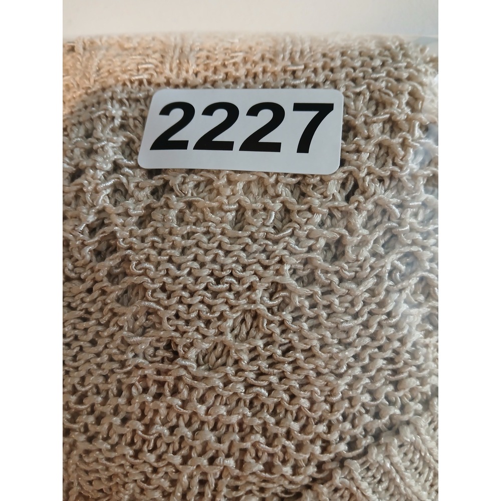 Westport 2x Tan Beige Pointelle Cable Knit Open Front Cardigan Layering - Picture 12 of 12